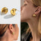 Style geometric stainless ear studs
