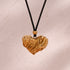 Style heart shape stainless steel plating 18k gold plated pendant necklace