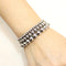 Fashion geometric stainless steel polishing bracelets