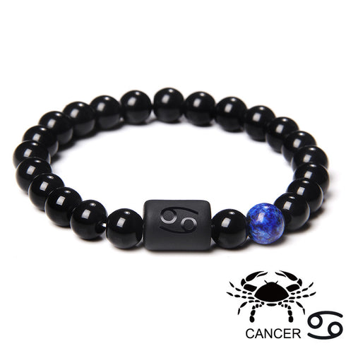 Constellation agate beaded bracelets