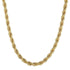 Hip-hop geometric stainless steel titanium steel chain 18k gold plated necklace