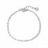 Stainless steel plating inlay zircon women's bracelets