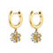 Snowflake earrings fashion flower earrings earrings
