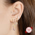 Snowflake earrings fashion flower earrings earrings