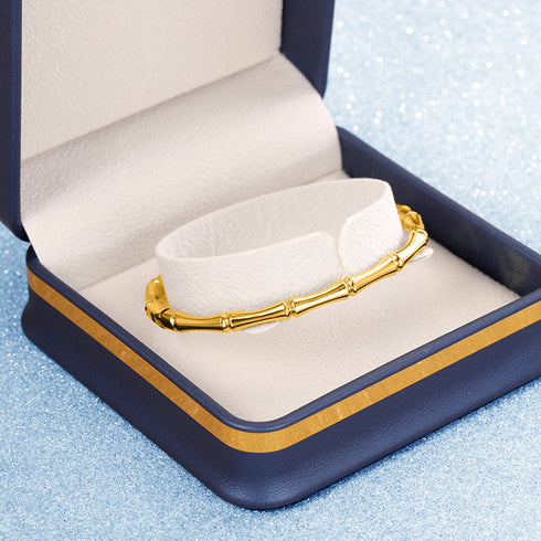 Solid color stainless steel plating bangle