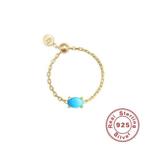 Sweet geometric heart shape sterling silver inlaid zircon rings