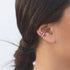18k gold plating ear clip creative