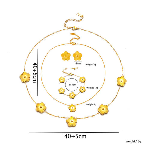 Flower stainless steel titanium steel plating