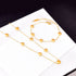 Sweet heart shape titanium steel plating bracelets earrings necklace