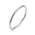 Solid color stainless steel plating bangle