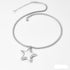 Stainless Steel Casual Simple Style Heart Shape Plating Pendant Necklace