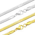 Snake stainless steel plating 18k gold plated necklace