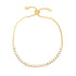 Fashion geometric 18k gold plated zircon bracelets