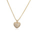 Luxury heart necklace in bulk
