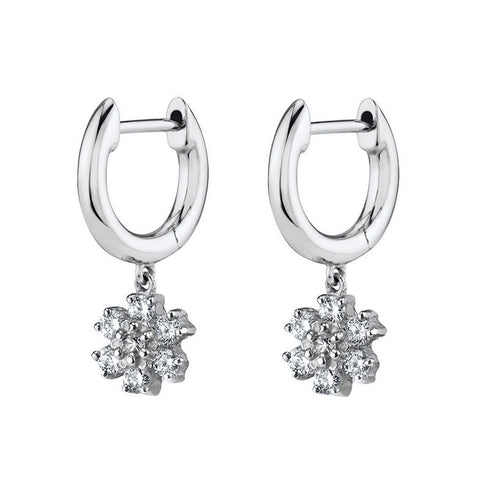 Snowflake earrings fashion flower earrings earrings
