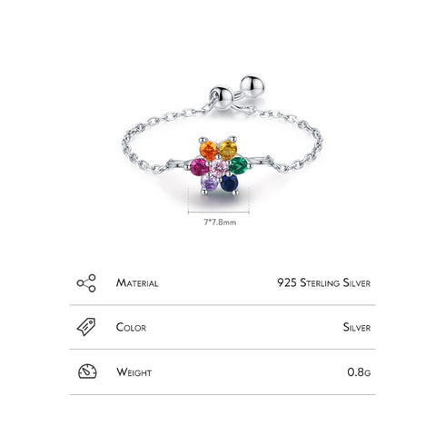 Shapes of silver inlay zircon rings