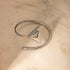 Elegant Triangle Bangle adjustable