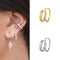 18k gold plating ear clip creative