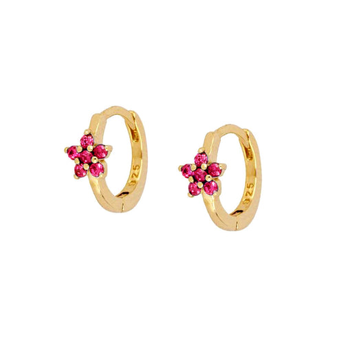 American light luxury s925 silver needle geometric five-pointed