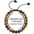 Color natural stone agate beaded bracelets