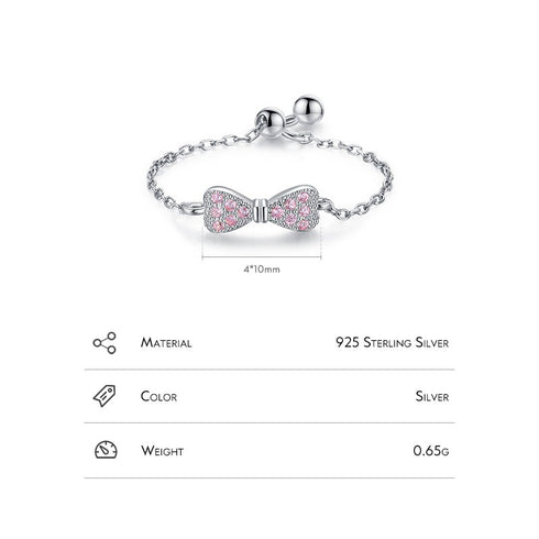 Shapes of silver inlay zircon rings