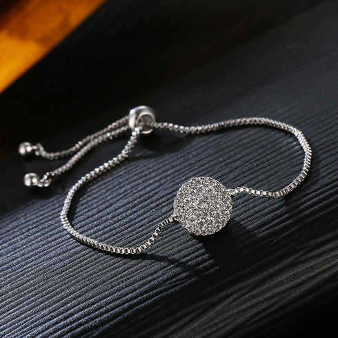 Style round devil eye zircon bracelets