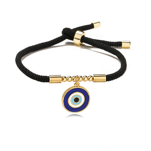 Fashion eye copper enamel plating bracelets
