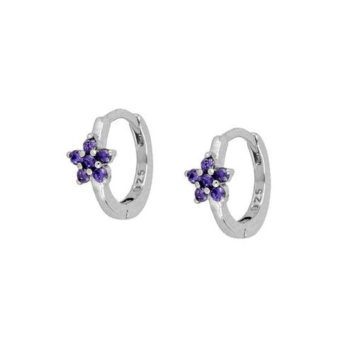 American light luxury s925 silver needle geometric five-pointed