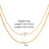 Layered stainless steel plating 18k gold plated necklace