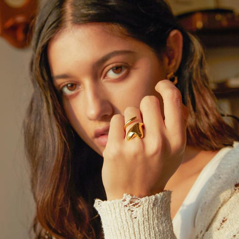 Stainless Steel IG Style Heart Shape Plating