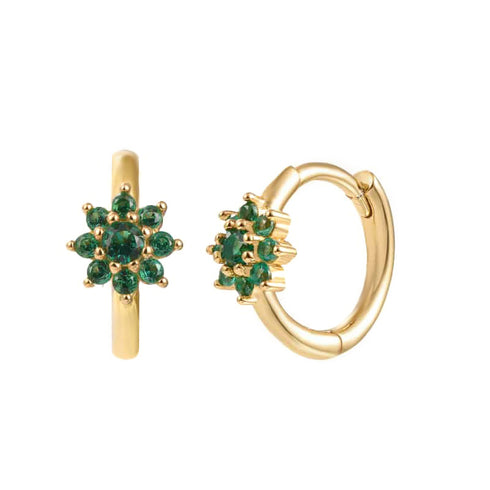 Sweet simple style flower huggies