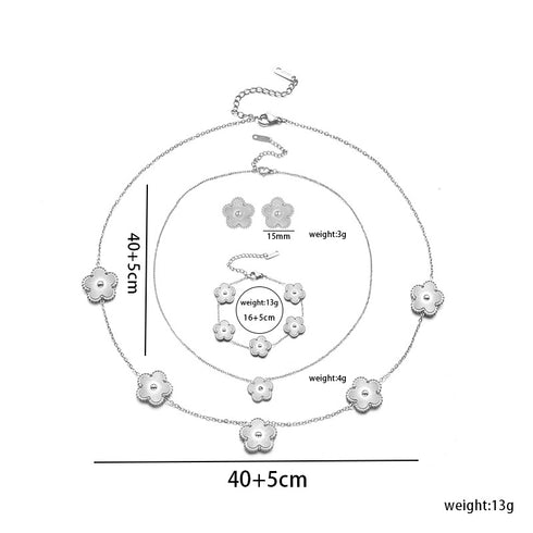 Flower stainless steel titanium steel plating