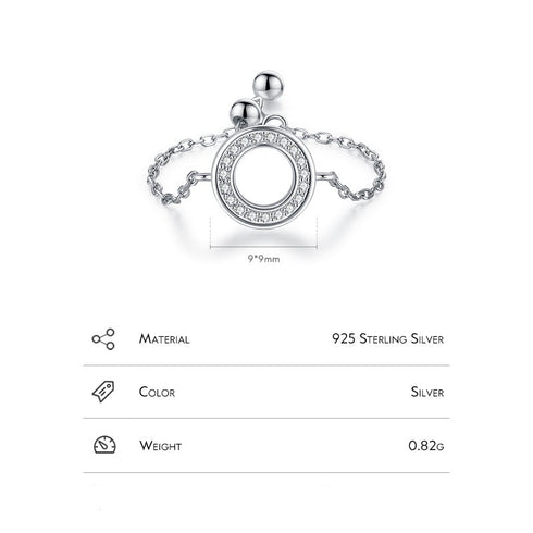 Shapes of silver inlay zircon rings