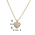 Luxury heart necklace in bulk