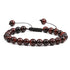 Color natural stone agate beaded bracelets