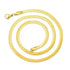 Snake stainless steel plating 18k gold plated necklace
