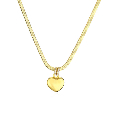 Heart shape zircon bracelets earrings necklace in bulk