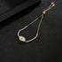 Devil's eye heart shape drawstring inlay zircon bracelets