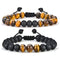 Color natural stone agate beaded bracelets