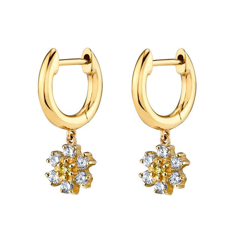 Snowflake earrings fashion flower earrings earrings