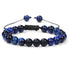 Color natural stone agate beaded bracelets