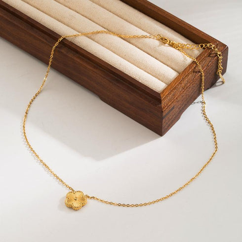 Vintage Style Plating Flower Bracelets Ear Studs Necklace