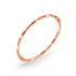 Solid color stainless steel plating bangle