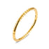 Solid color stainless steel plating bangle