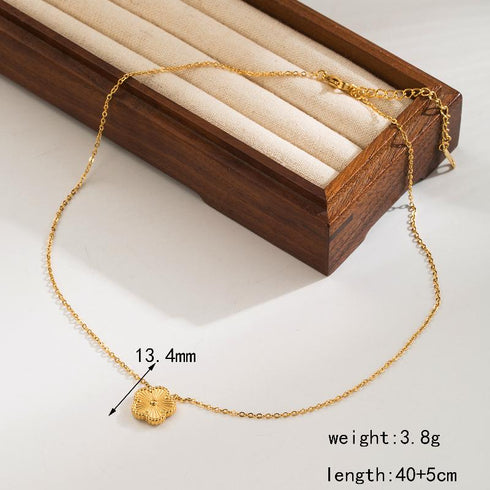 Vintage Style Plating Flower Bracelets Ear Studs Necklace