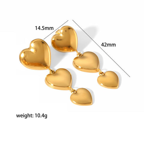 Polishing plating stainless steel 18k gold plated