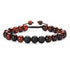 Color natural stone agate beaded bracelets