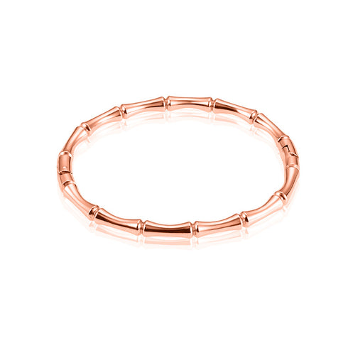 Solid color stainless steel plating bangle