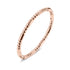 Solid color stainless steel plating bangle