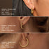 1 pair simple style twist plating stainless steel ear studs